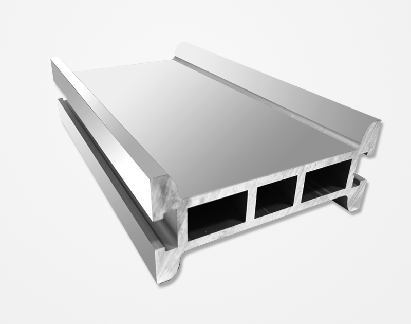 Aluminum profile for rail transit